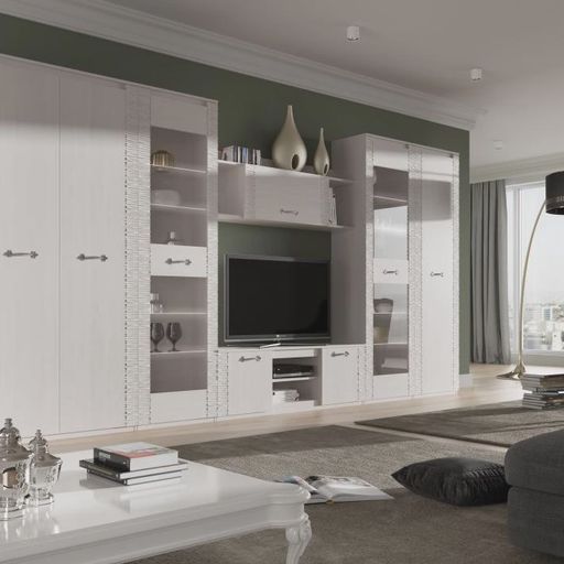 Витрина «Элана», белая